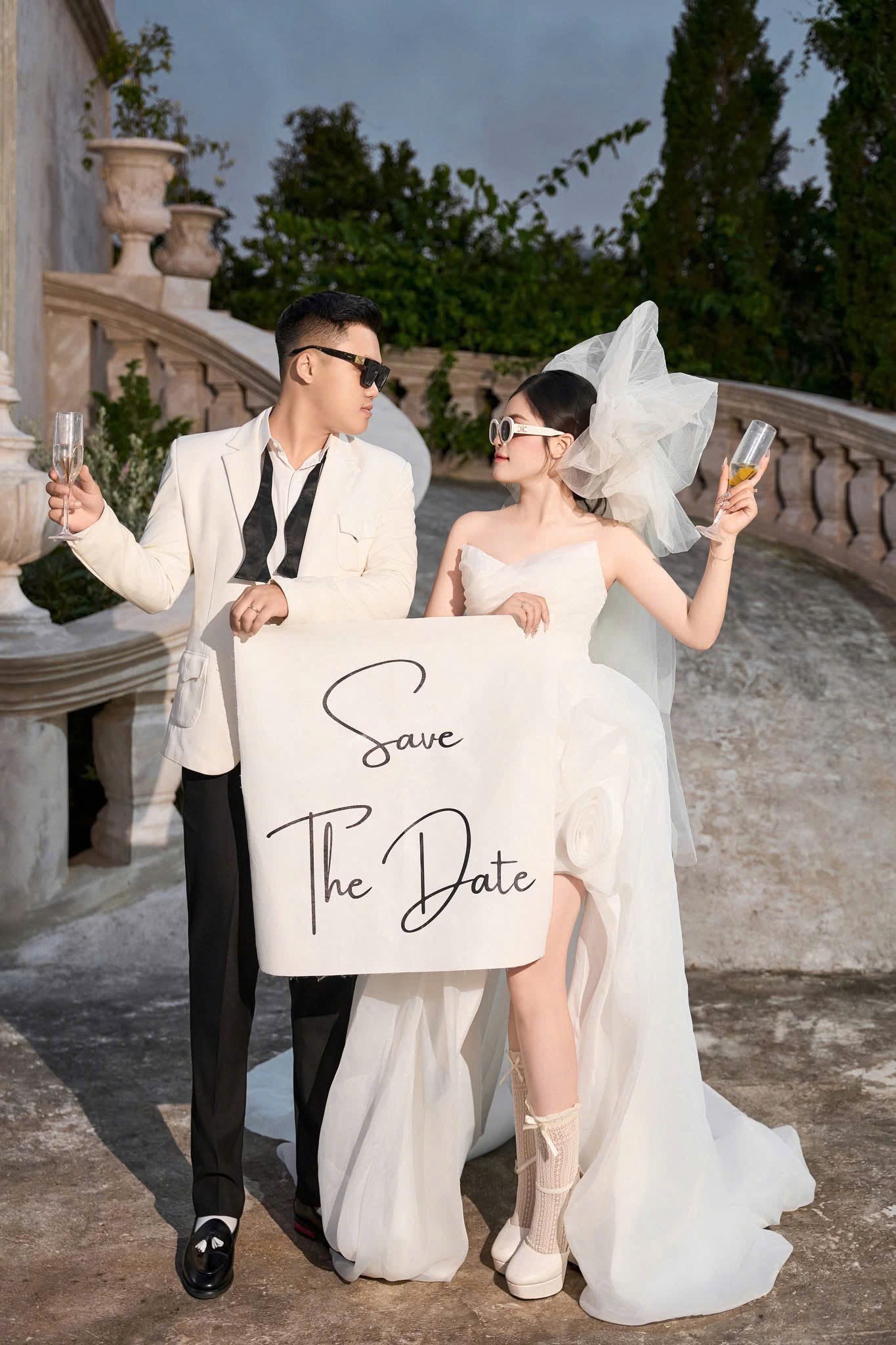Ảnh chân dung cô dâu chú rể